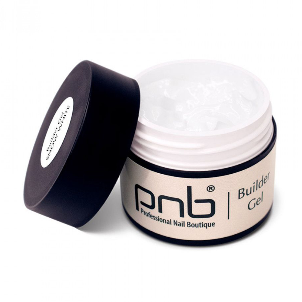 Моделювальний камуфлювальний гель для нігтів PNB UV/LED Builder Gel Cover White, 15 мл